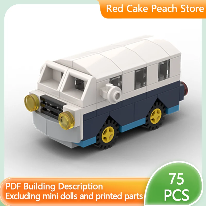 

Speed Racing Car Model MOC Building Bricks Classic Small Kombi Van Modular Technology Children Holiday Gifts Assemble Toys Suit