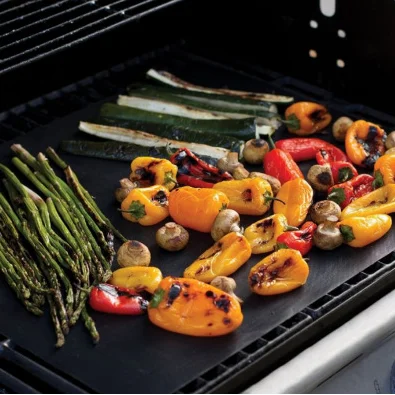High Quality High Temperature Resistance BBQ Grill Mat Non Stick Oven Liner