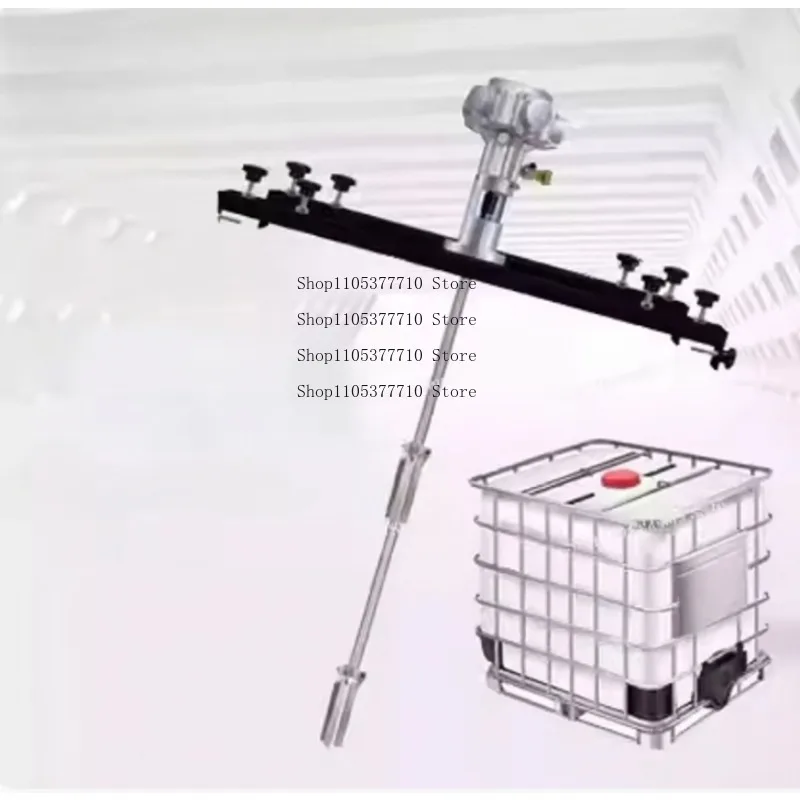 Pneumatic 1 Ton Air Agitator IBC Tank Mixer Machine 1000L Commercial Barrel Drum Stirrer with Support Hanger
