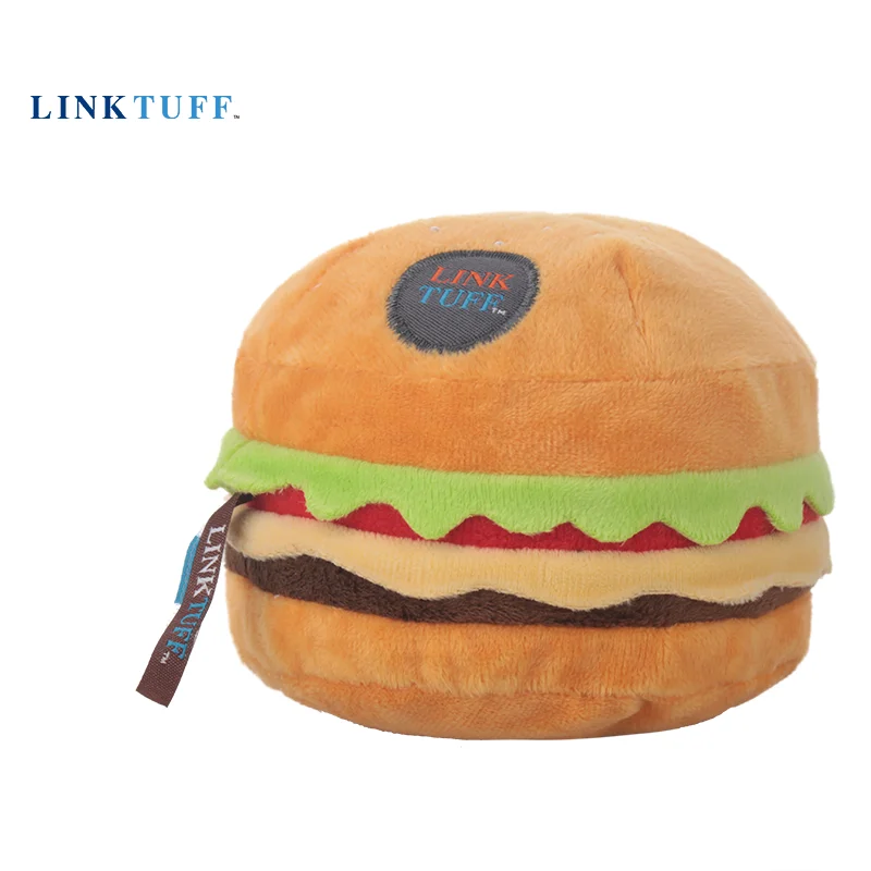 Linktuff Dog Squeaky Training Toys - Family Burger Series / Burger Package