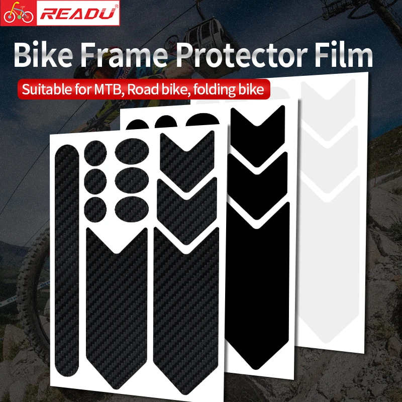 Mountain Bike Scratch-Resistant Protect Frame Protector Removeable Sticker Road Bicycle Paster Guard Cover bike frame sticker