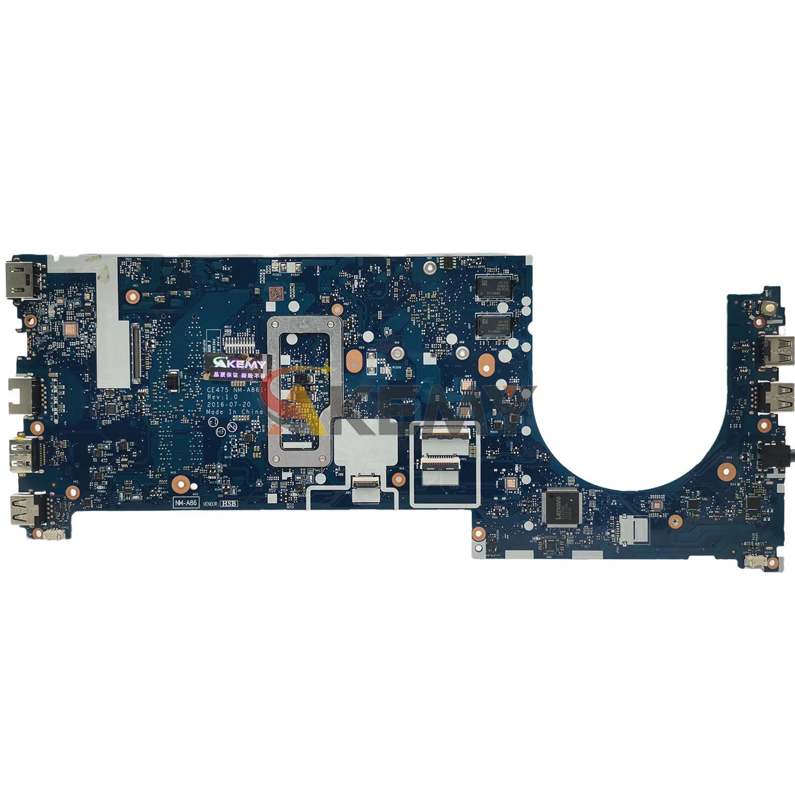 NM-A861 لينوفو ثينك باد E475 مع A6 A10 CPU DDR3 اللوحة الأم للكمبيوتر المحمول 100% تم اختبارها بشكل جيد #2