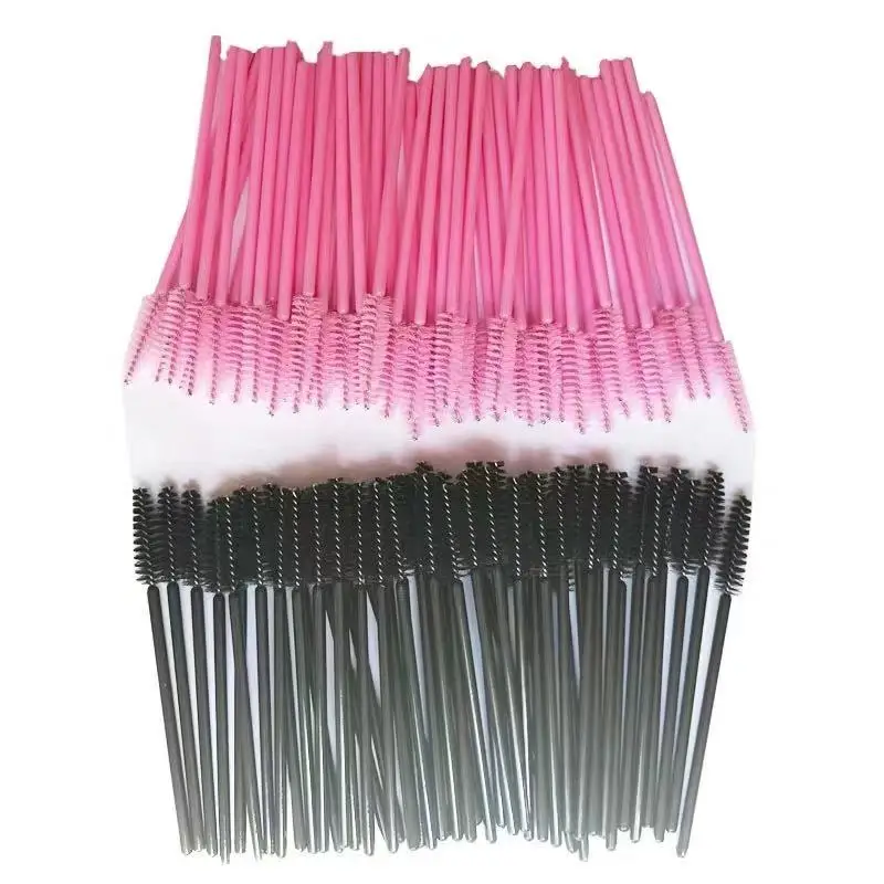 [SHIP ON 24 HOURS]50pcs/set Eyelash Brush Soft Head Eyelash Eyebrow Mascara Applicator Comb Micro Brush Makeup Brush