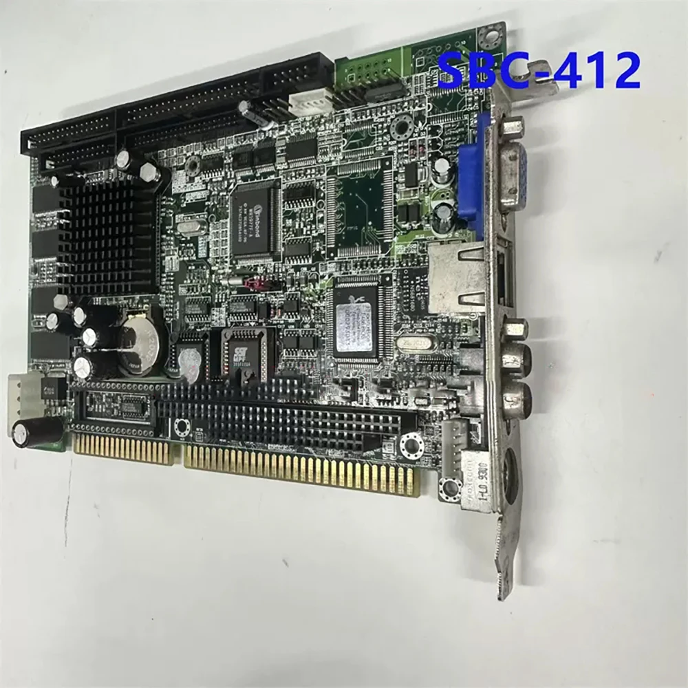 For SBC-412 VER 1.0 Half Iength Card Industrial Motherboard SBC-412