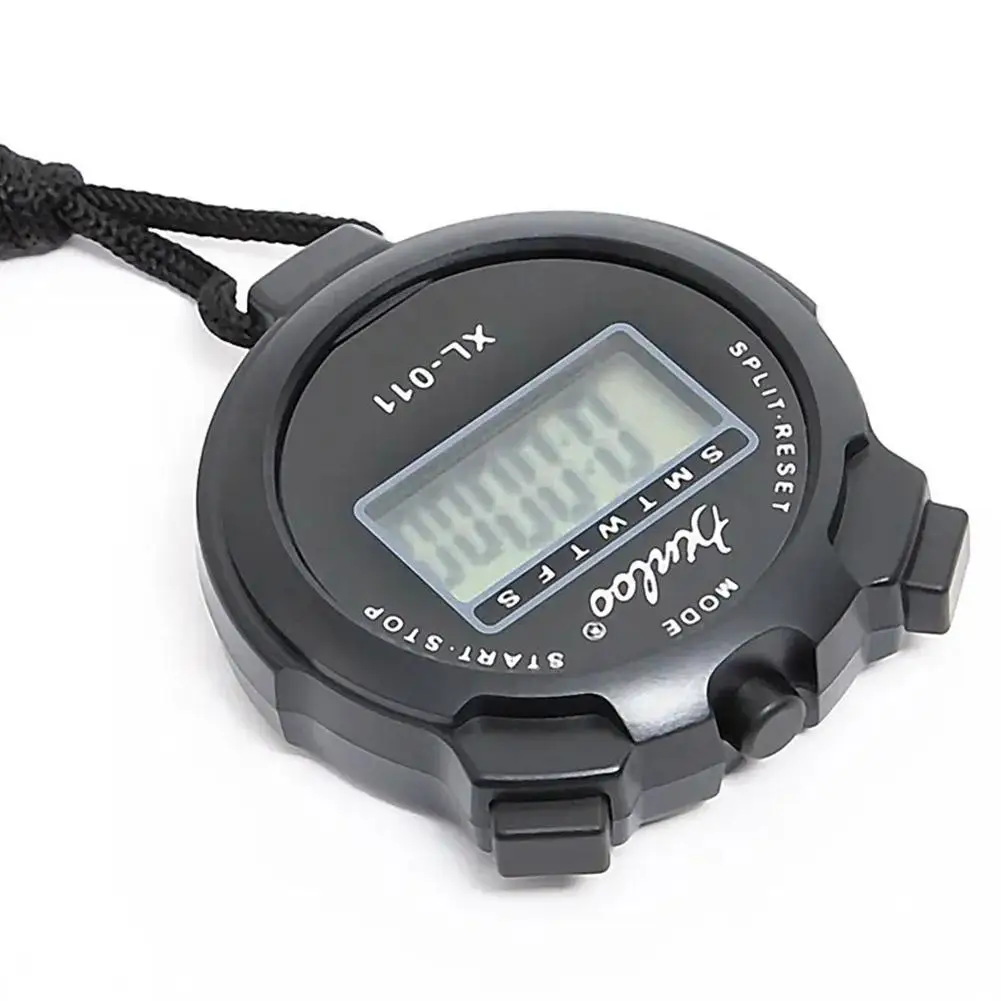 Portable Handheld Sports Stop Watch Digital Display Fitness Timer Counter 4Colors For Sports Stopwatch Chronograph