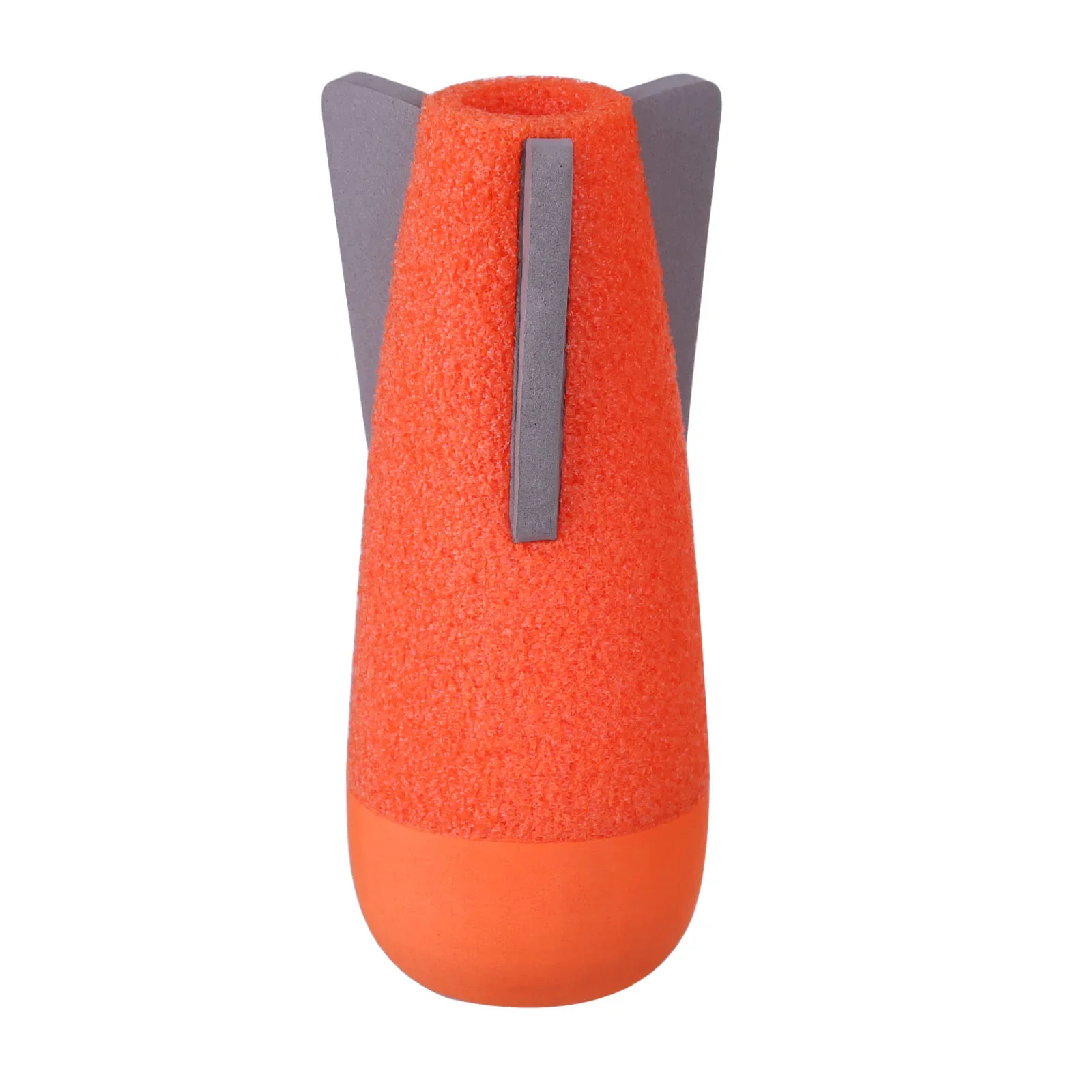 3pcs / 6Pcs EVA Hollow Foam Dart Missile for Nerf Grenade Blaster Drop Shipping - Orange Head + Grey Sponge