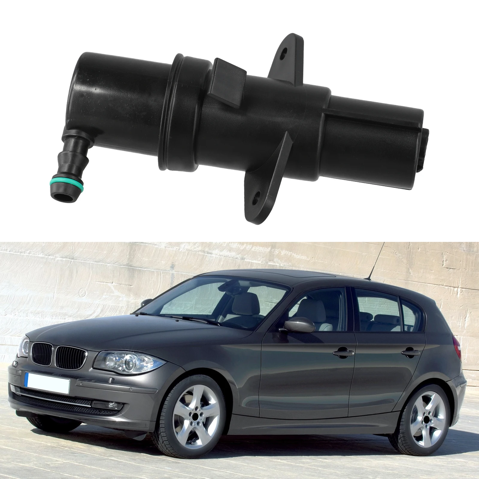 

Automotive Repair Headlight Washer Nozzle Direct Replacement As Shown Easy Installation Functional Component For BMW E81