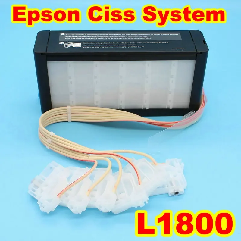 

Assembly Supply Ink Ciss For Epson L1800 Tank Ciss Ink System L800 L805 Original Ciss Ink Supply System Kit Printer Dampers L800