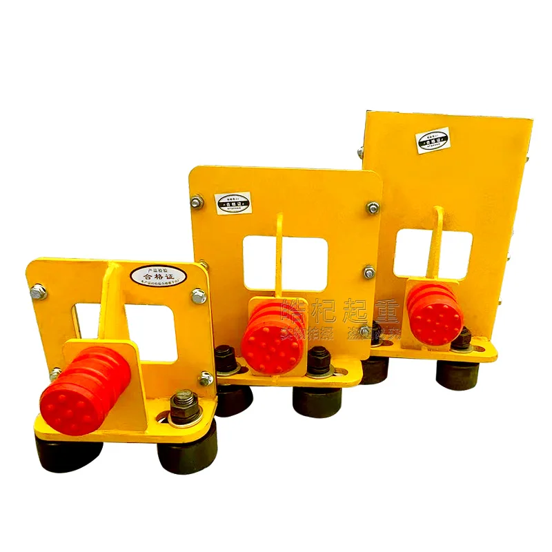 

Traffic gantry anti-gnawing rail device End beam anti-derailment device Traffic anti-derailment safety device Crane