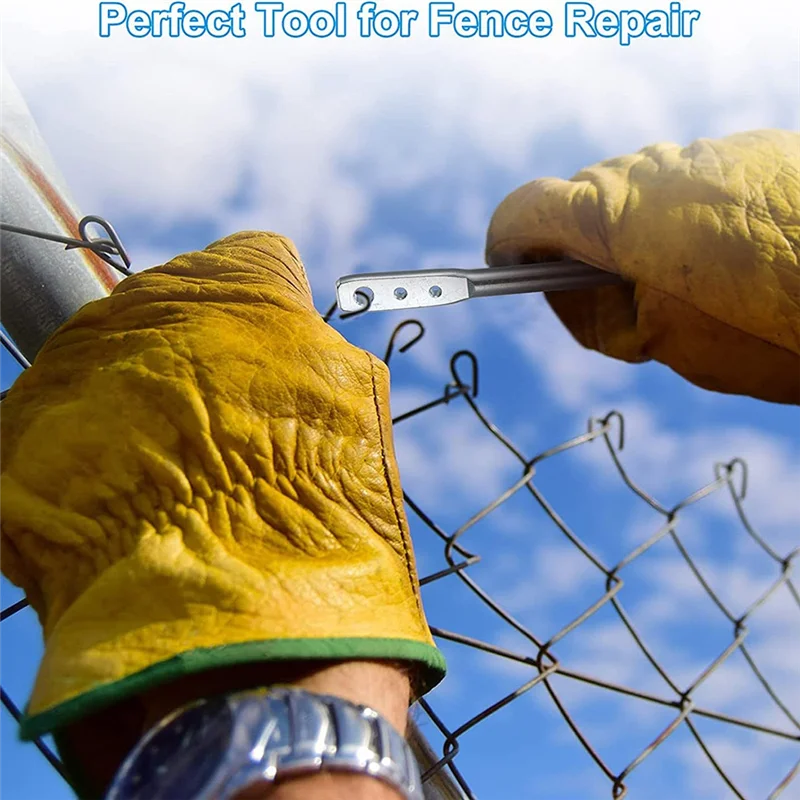 

ABBP-2PCS High-Tensile Wire Tool 4 Hole Wire Twister For Fixing Fence Wire And Wire Clip Fence Installation Tool