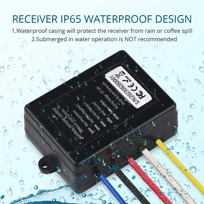 

Набор переключателей дистанционного управления, беспроводная электрическая лебедка 12/24 В, универсальная для Jeep ATV, внедорожника, грузовика, трубки, контроллер переключателя