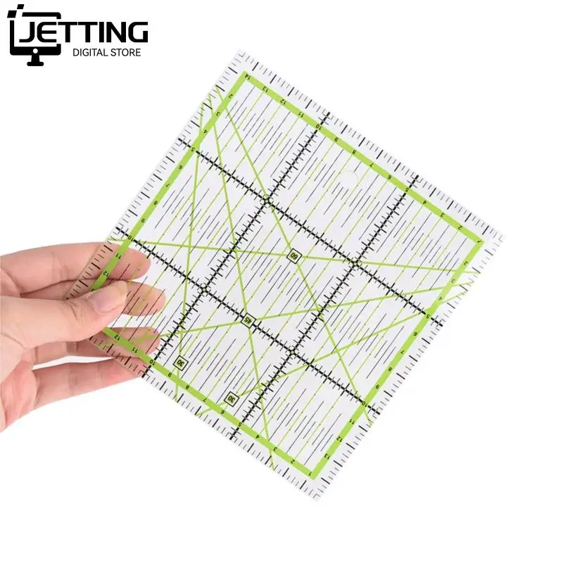 Transparent Quilting Sewing Patchwork Ruler Cutting Tool Tailor Craft G03 Drop Ship Size: 15x15cm