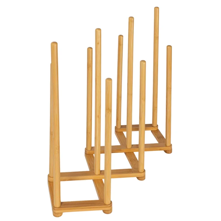 ！@Combohome Hot Sales Free Standing Hallway Closet Bamboo Long Boots Shoe Rack