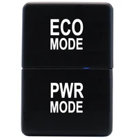 Interruptor de botón doble 12V ON-Off retroiluminado azul/verde 32,5mm x 22mm para Toyota 4Runner Hilux Prado RAV4, con cable conector