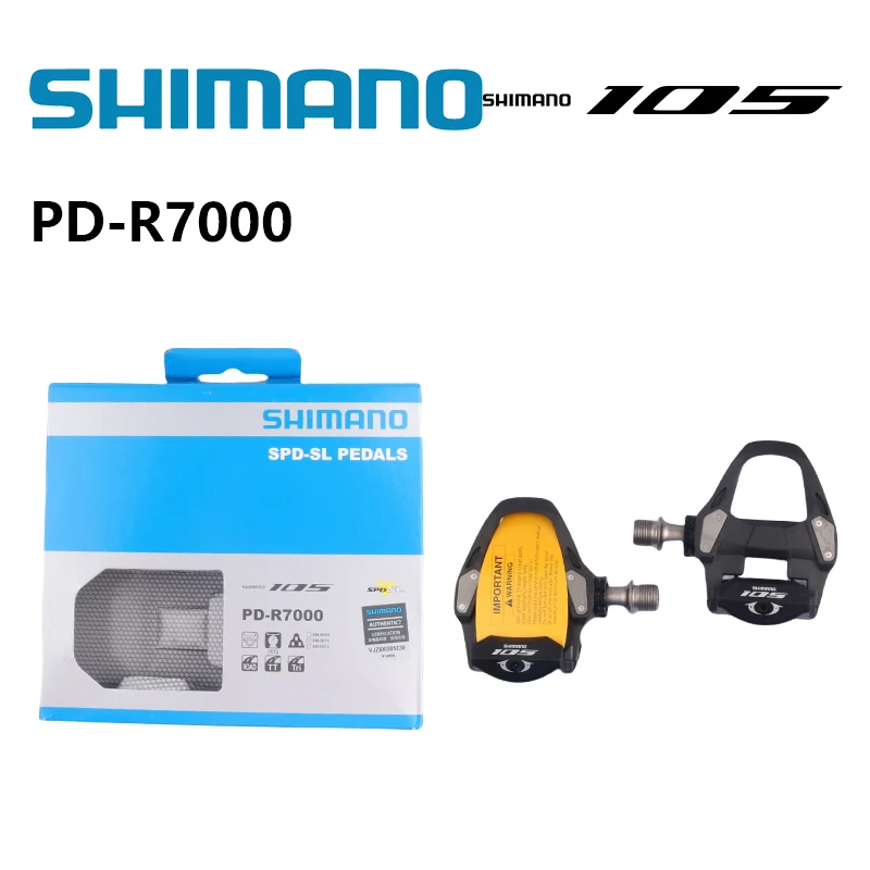 

Shimano 105 PD-R7000 односторонняя SPD-SL подходит для дорожных соревнований, материалы из углеродного волокна, велосипедная педаль, оригинальная Shimano