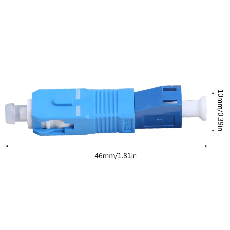 Adaptateur Fiber optique mâle à femelle, convertisseur remplacement pour capteur, monomode, hybride