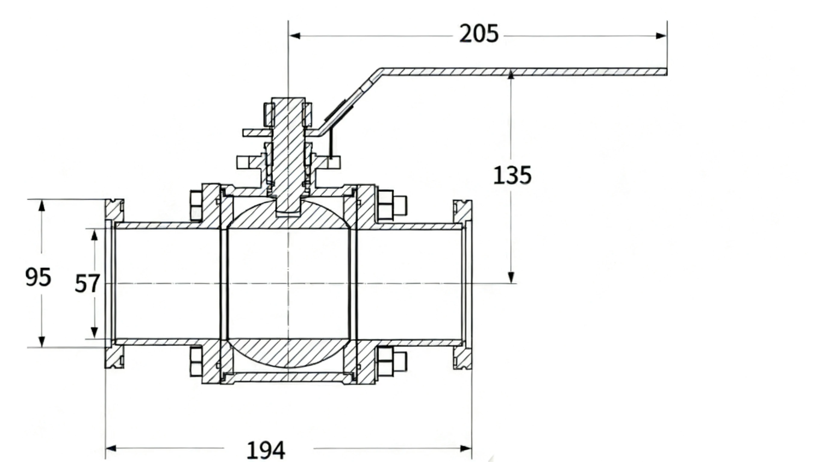 

ISO63, ISO80, ISO100, ISO60 вакуумный ручной шаровой кран, нержавеющая сталь 304, вакуумный предохранительный клапан гидравлического газа.