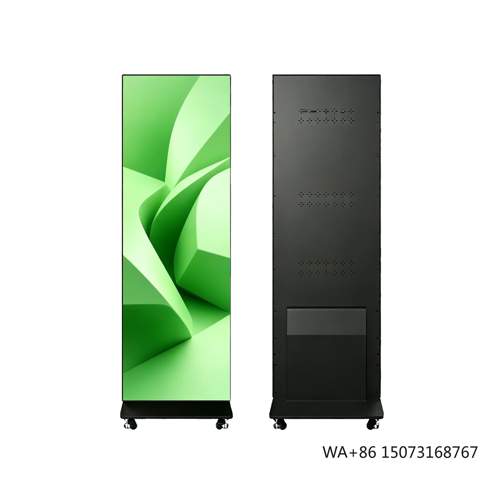 

Outdoor IP65 Led Full-Color HDR10 1000cd Brightness Poster Screen Advertising Machine Foldable Mobile Large Seamless Display