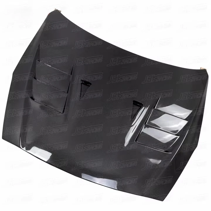 

TOP SECRET STYLE CARBON FIBER ENGINE HOOD BONNET For 2017-2021 NISSAN GTR R35