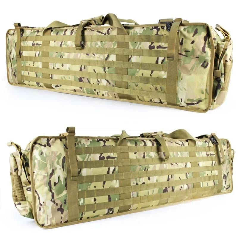 

Military Fan Shoulder Bag Outdoor Fishing Bag 249 Heavy Duty Double Layer Multifunctional Shoulder Bag