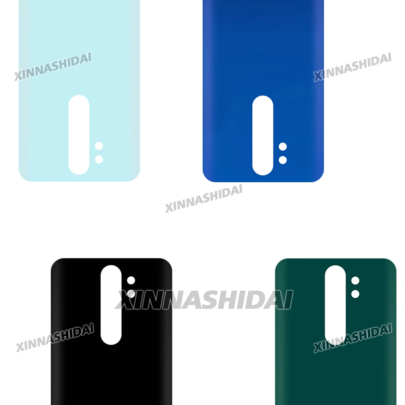 

Super For Xiaomi Redmi Note 8 Pro Phone Battery Back Cover Glass Panel Rear Door Glass Housing Case Add Adhesive Replacement