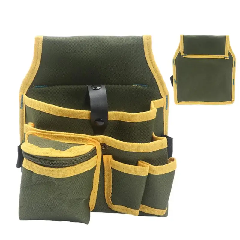 

Electrician Tool Pouch Carpentry Tool Belt Waist Bag Multi-Function Tool Bag Maintenance Thickened Tool Bag Utility Pouch For