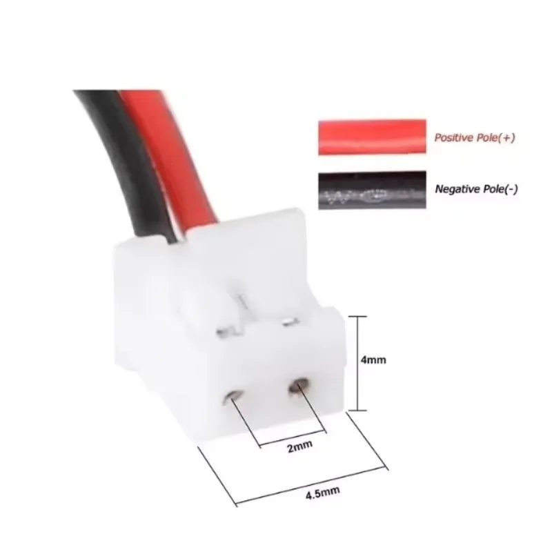 602040 3.7V 400mAh Lithium Polymer Li-ion Rechargeable Battery for GPS MP3 MP4 MP5 Car DVR Tachograph Headphone Cell - Image 6