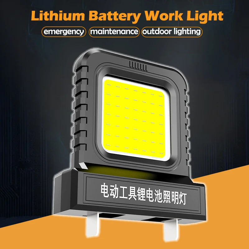 

Power Tool Accessories Parts For Makita For Milwaukee For Bosch For Dewalt For Parkside 20V-21V Li-ion Battery Work Lights