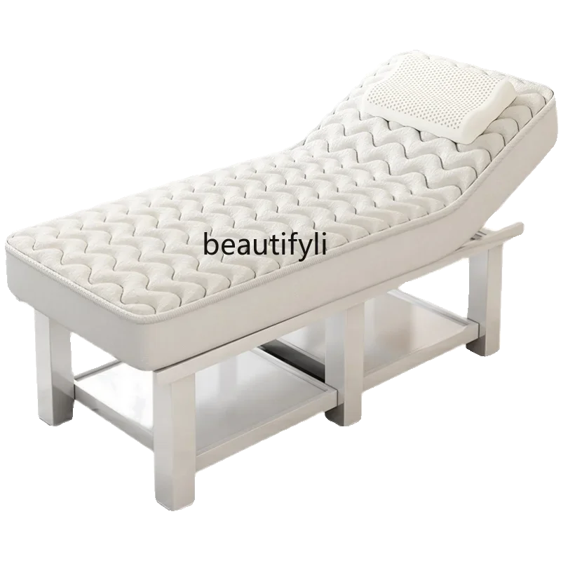 Beauty Salon Special Bed Massage Eyelash Tattoo Couch Micro-Finishing Ear Cleaning Spa Massage Couch Latex