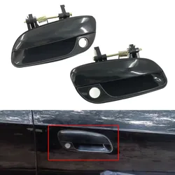 Car Black Front/Rear Outside Door Handle EXTERIOR Outer Door-Pull Handles for Hyundai Elantra 2001 2002 2003 2004 2005 2006