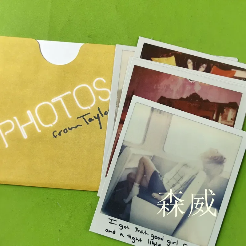 Genuine CD Notch for Taylor Swift with 13 Polaroid Photos Inside