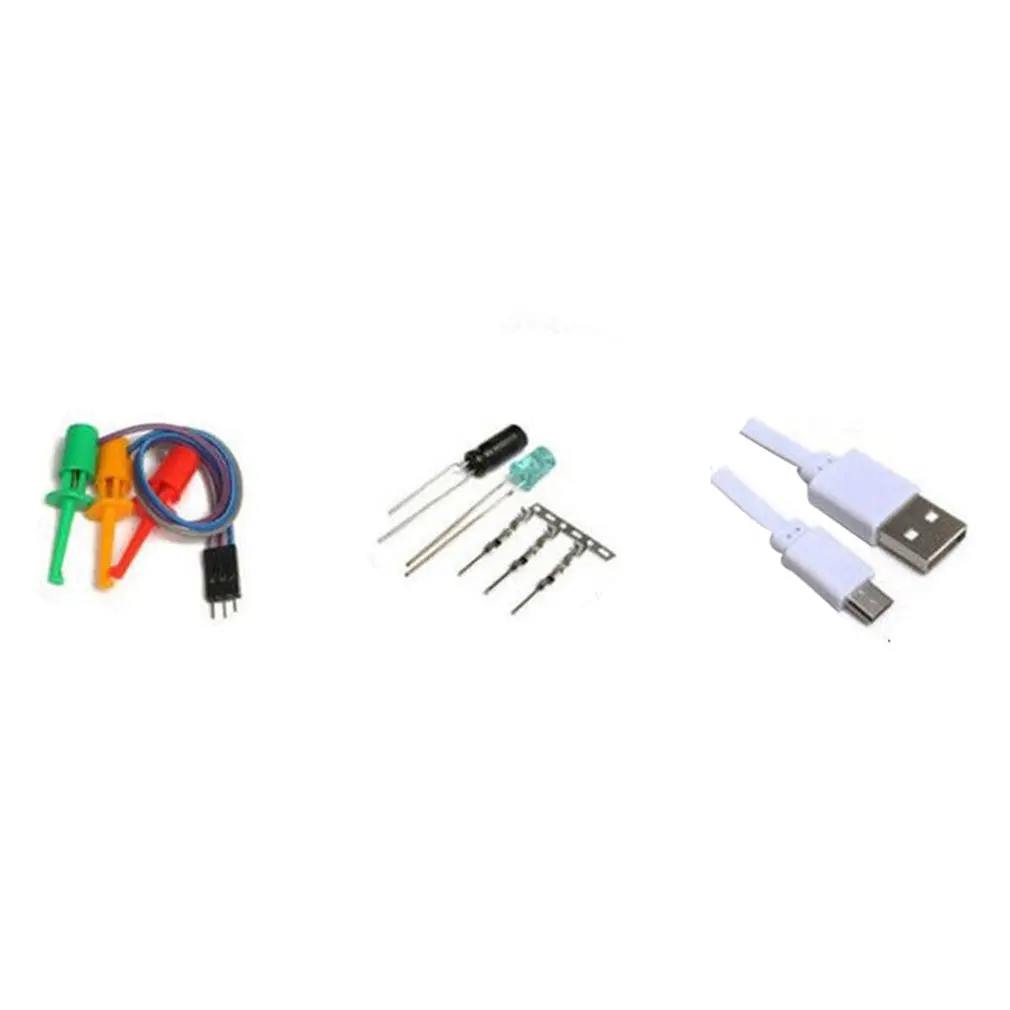 LCR-TC1 1.8 "TFT LCD عرض متعدد متر الترانزستور تستر ديود صمام ثلاثي مكثف المقاوم اختبار متر ESR LCR NPN PNP MOSFET COD