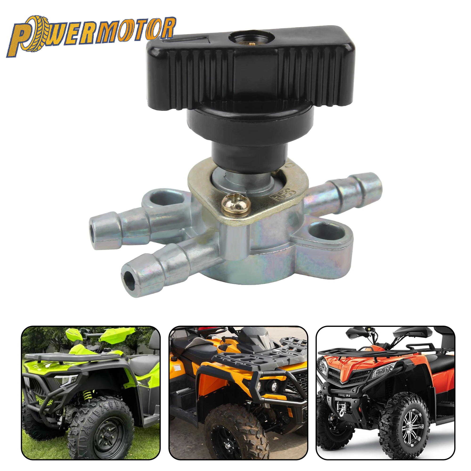 

Motorcycle ATV Dirt Pit Bike 3 Way Fuel Tank Tap Pocket Cock Valve Switch For E-Ton 40cc 50cc 90cc Polaris 50cc 90cc Accessories