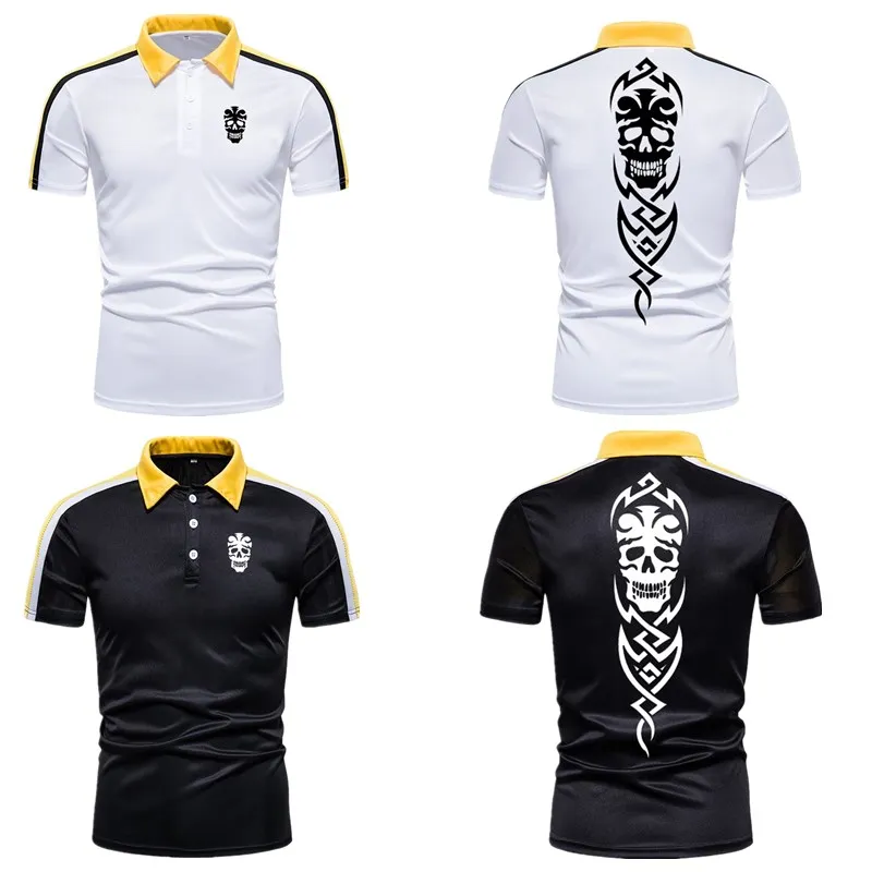 

Summer New Polo Shirts Comfortable Short Sleeves Male Tops Casual Sport Mans T-Shirts Tee