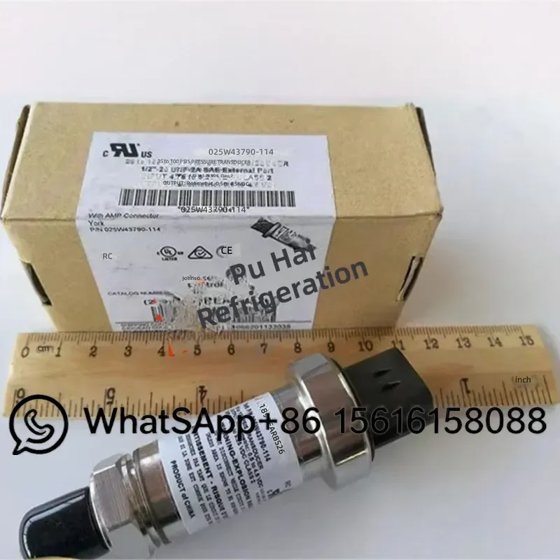 York Pressure Sensor 025W28678-114 Danfoss Pressure Transmitter