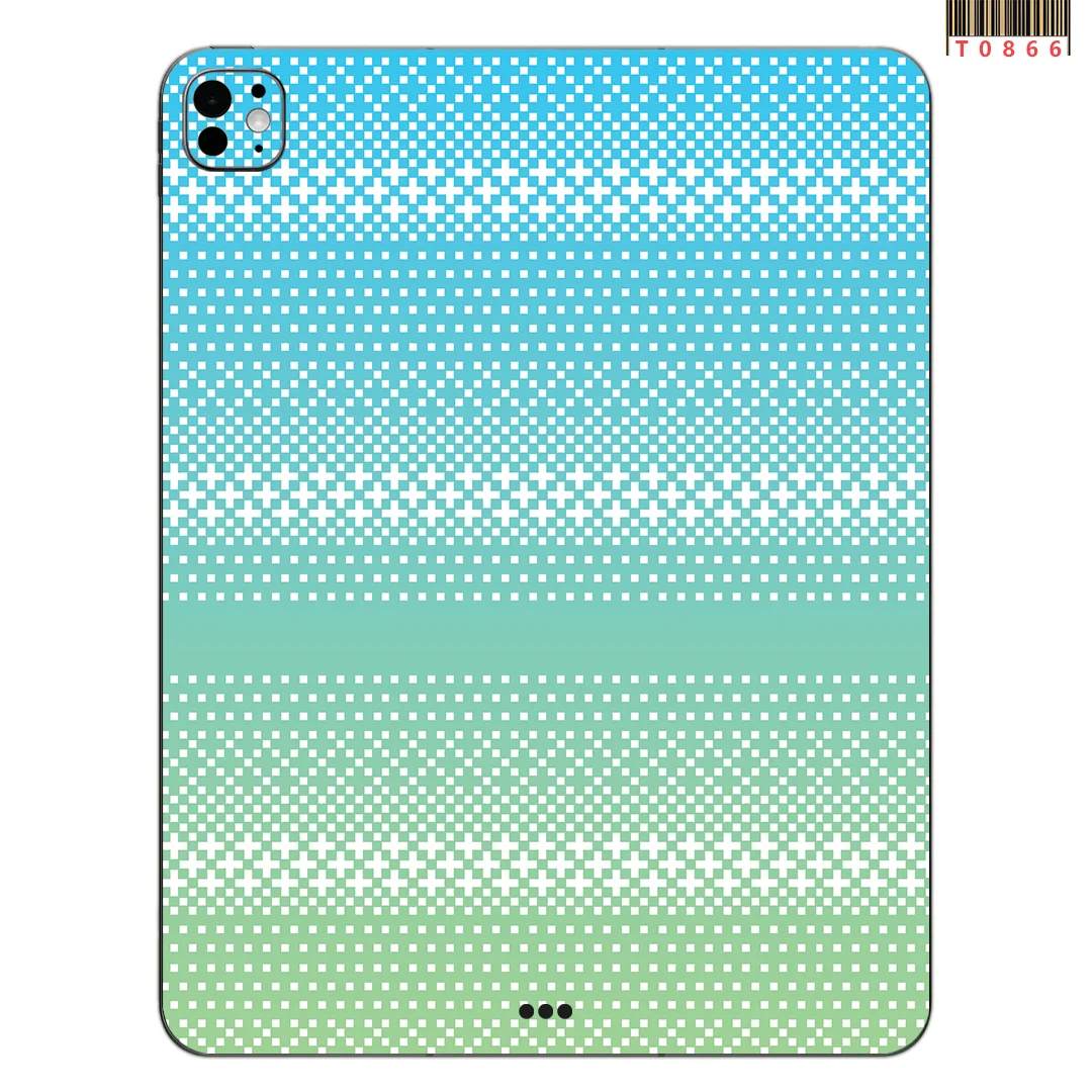 For iPad Pro 11 2025 AIR 13 11 2025 2024 Mini 7 6 Full Cover Colorful Back Film Covers Decal Skin Protector Sticker