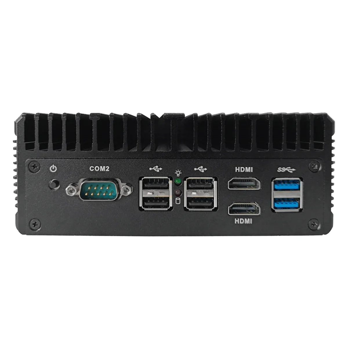 N100 Firewall Computer Soft Router DDR5 4800MHz 4x2.5G I226 LAN Support M.2 NGFF SSD Industrial Fanless Mini PC