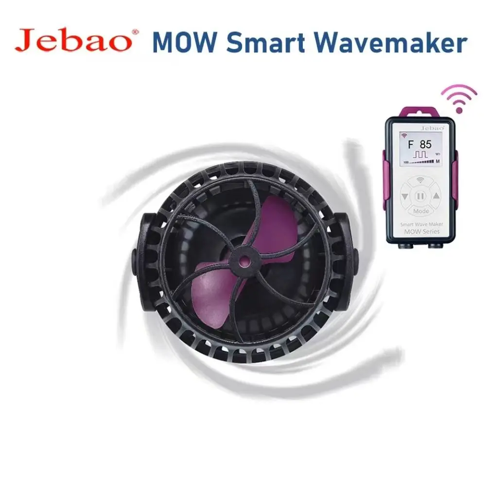 Jebao Jecod MOW-3MOW-5MOW-9MOW16MOW22 Series Smart WiFi Aquarium Water Wavemaker Pump with LCD Display Controller for Fish Tank