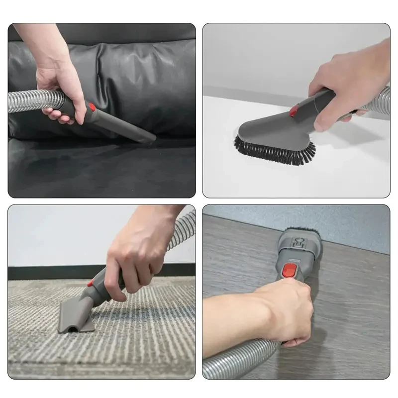 خرطوم تمديد مرن لدايسون V7 V8 V10 V11 V15 ملحقات المكنسة الكهربائية أنبوب خرطوم تمديد تلسكوبي أنبوب