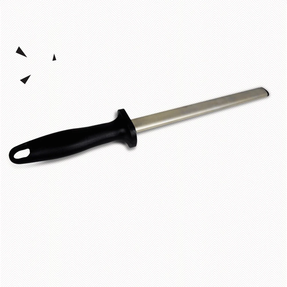 

12 Inches Premium Adamas Sharpening Bar Strong Honing Rod Home Kitchen Hunting Sharpener Longlasting Rubber Handle Grip