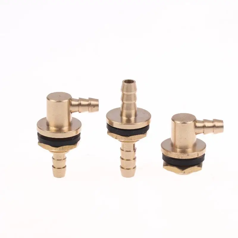 Copper Oil Fuel Nipple Inlet Outlet Oil Nozzle Filler For RC Model Tank DIY Accessories
