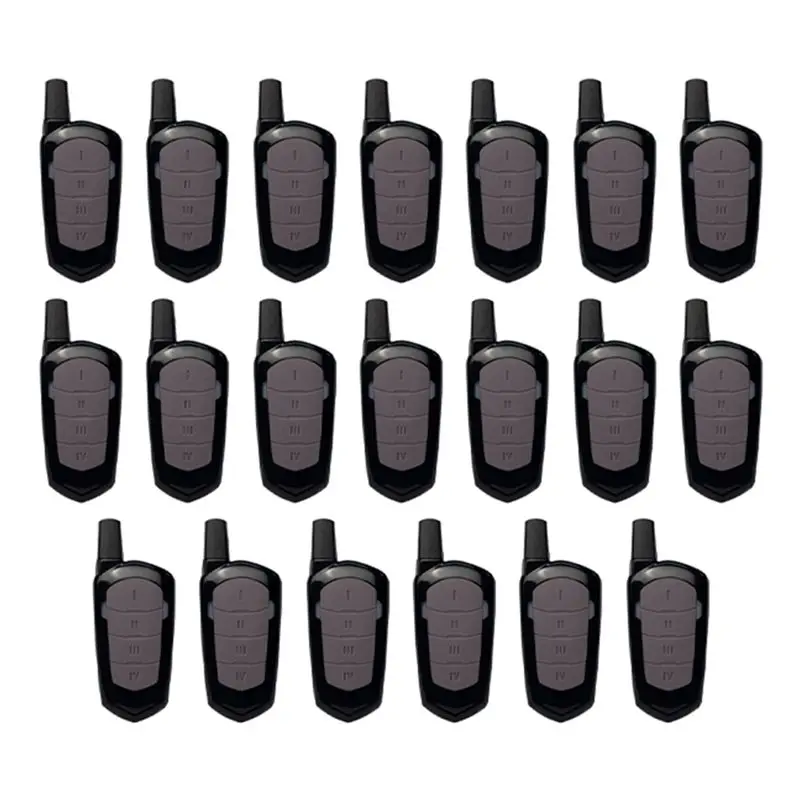 

FFYY-433Mhz Garage Door Remote Control Wireless Mini 4-Key Copy Clone Remote Control For Cars, Garage Doors 20PCS