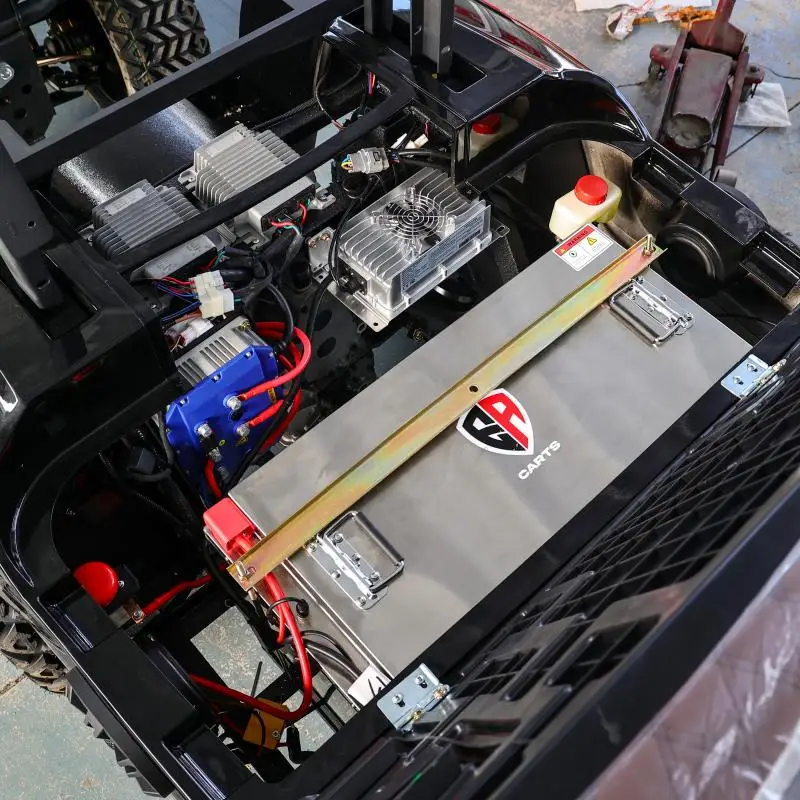 قماش فارغ لعلامتك التجارية - عربة جولف ذات علامة بيضاء، مثالية للتسويق والاستخدام الترويجي