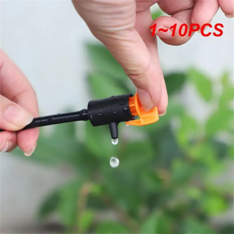 1~10PCS Micro Drip Irrigation System Tool Adjustable Dripper Pressure Compensated Dripper Garden Plants Watering Regulator