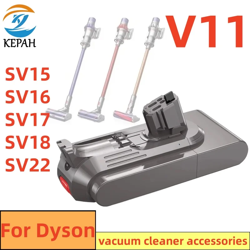 25.2V Battery for Dyson V11 SV15 SV16 SV17 SV18 SV22 Absolute Animal V11 Fluffy Vacuum Cleaner Rechargeable Battery
