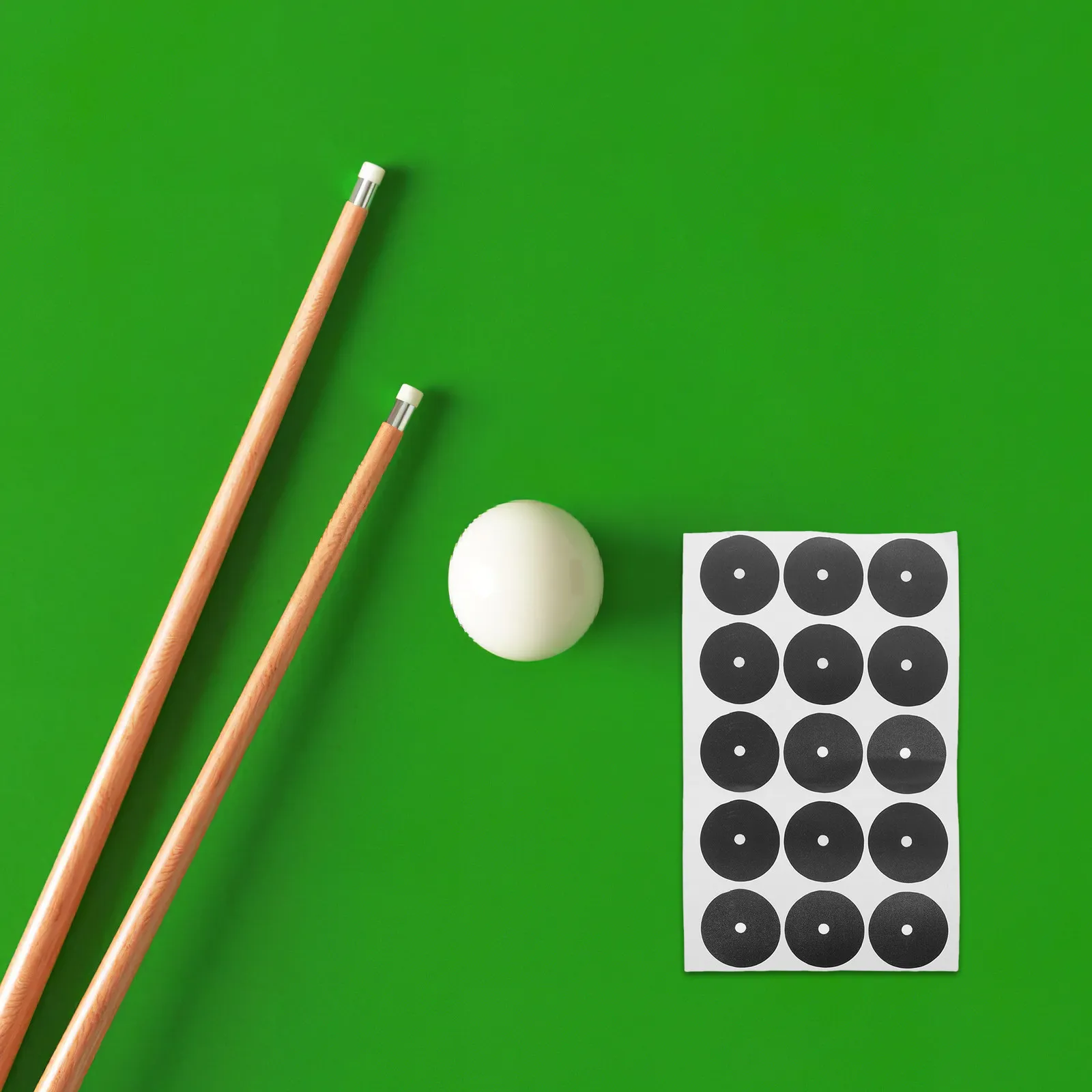 

5Pcs Round Dot Table Stickers Billiard Black Spots for Enhanced Visual Clarity Snooker Marking Patch Precision Placement