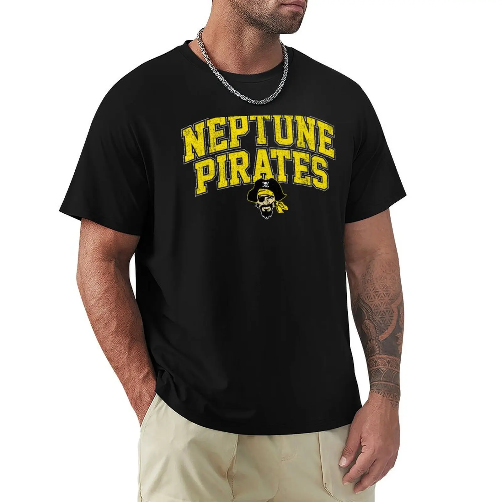Neptune Pirates T-Shirt men t shirt cotton 100% T-Shirt