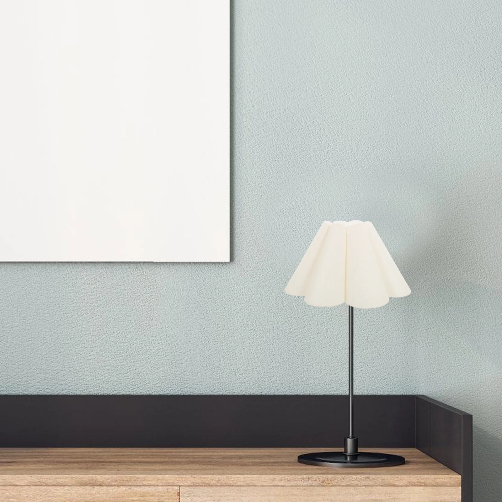 

Fabric Petal Lampshade Accessory Bulb Wall Cloth Chic Office Ceiling