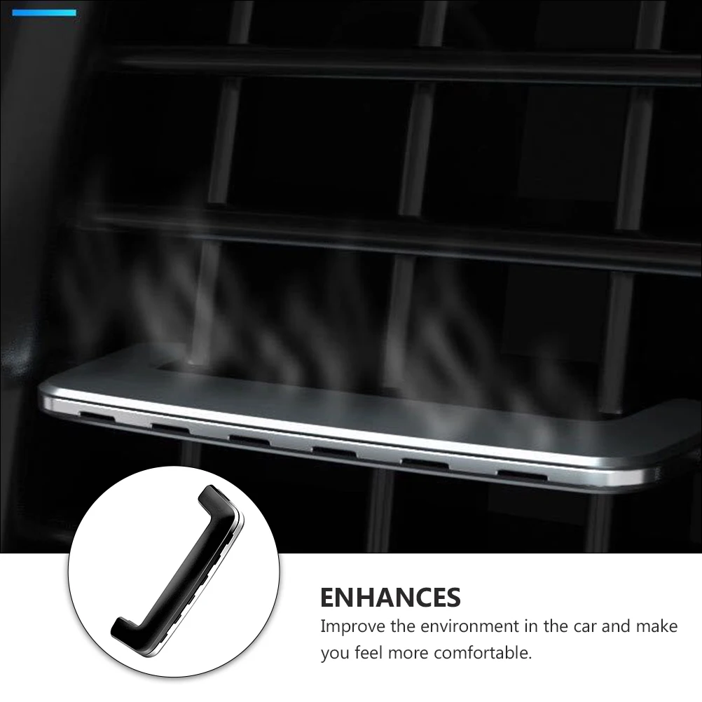 

Mini Car Air Freshener Clip Silver Aroma Diffuser Portable Aroma Clip Automobile Aroma Clip