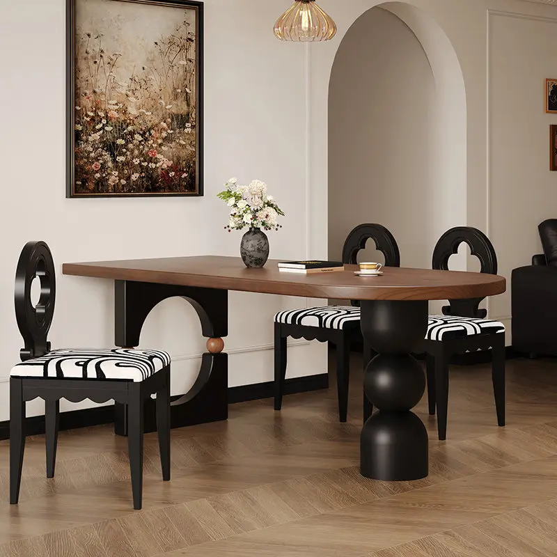 Mesas de comedor modernas de madera que ahorran espacio, mesas de comedor para el hogar, mesas de comedor para restaurante, mesa de comedor de madera maciza, muebles para sala de estar